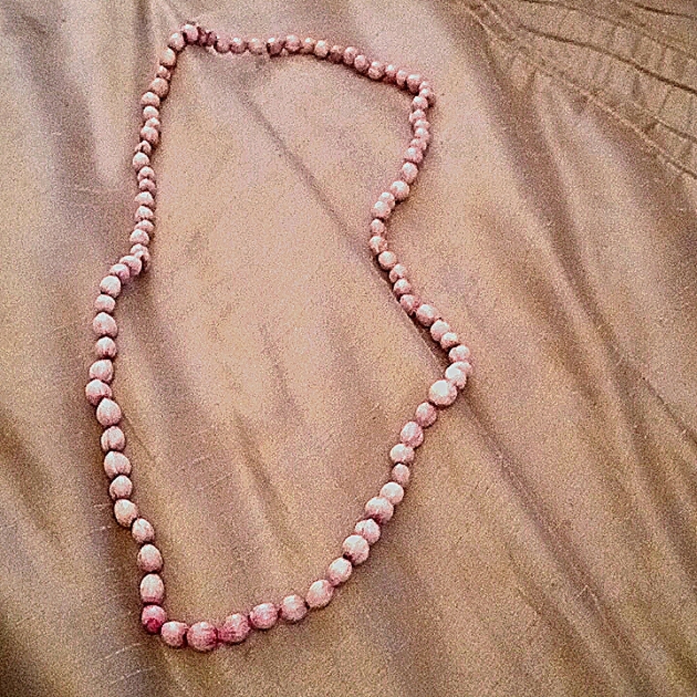 Pink Bead Necklace
